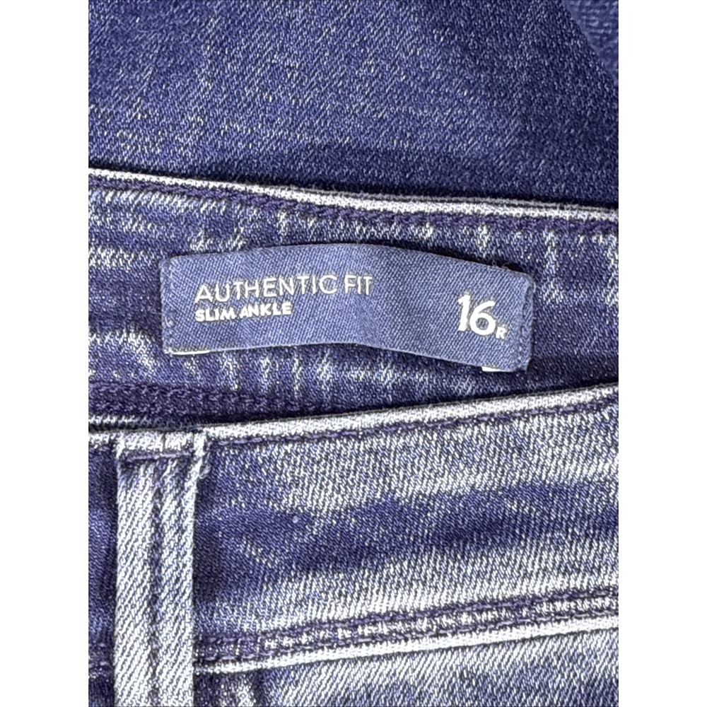 New J Jill Jeans Womens Size 16R Authentic Fit Lyocell Stretch Comfort Casual - Picture 12 of 16